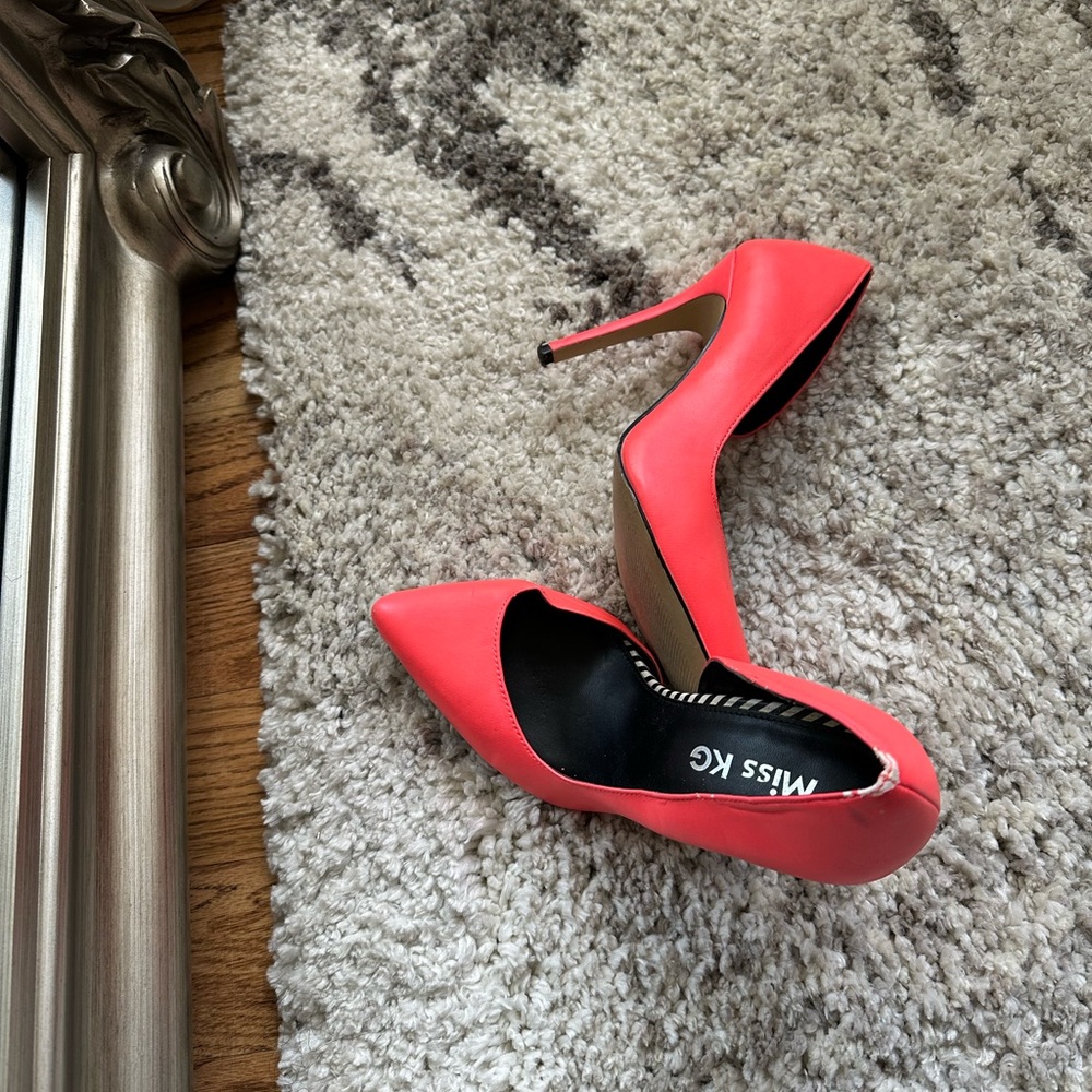 Miss KG Women's Pink Stiletto Heels